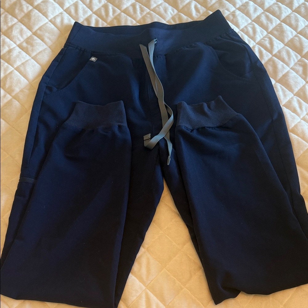 Figs Zamora Woman’s Small Navy Jogger Pants